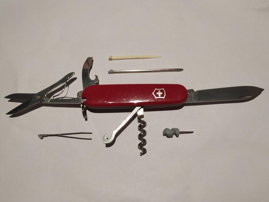 Red swiss army knife discount