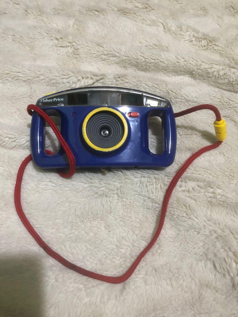 fisher price blue camera