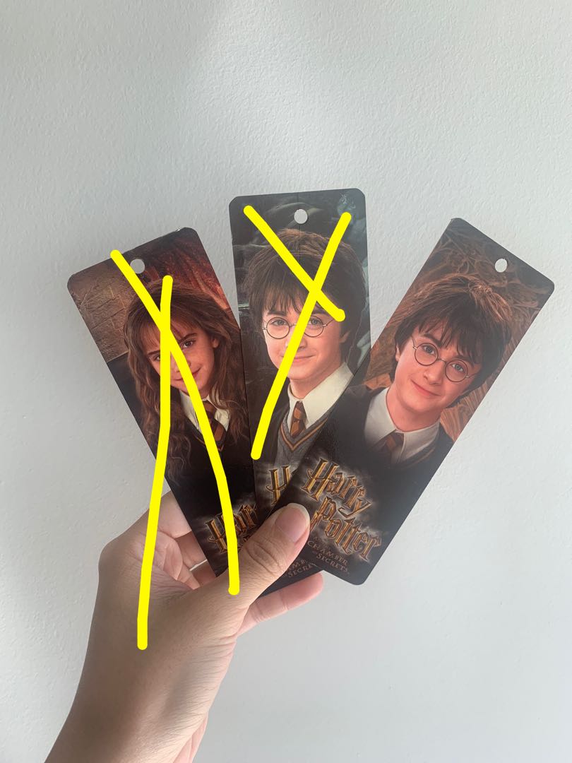 Vintage Harry Potter and The Chamber of Secrets Bookmarks | Hermione