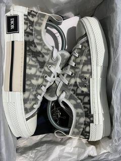 Dior b23 Oblique Low Size 42 Used No Box, Men's Fashion, Footwear, Sneakers  on Carousell