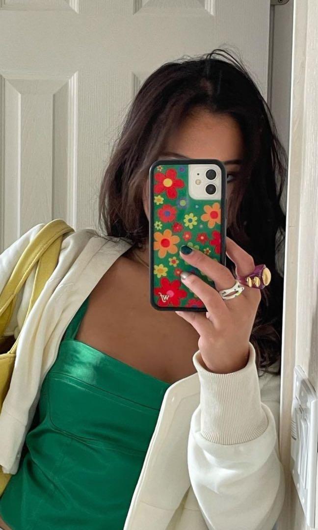 wildflower iphone 12/12 pro bloom phone case kenzie olivia rodrigo