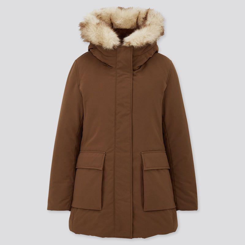 Uniqlo down short coat sale