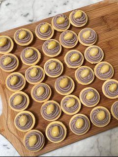 Yam / Orh Nee Tart with Gingko Nut