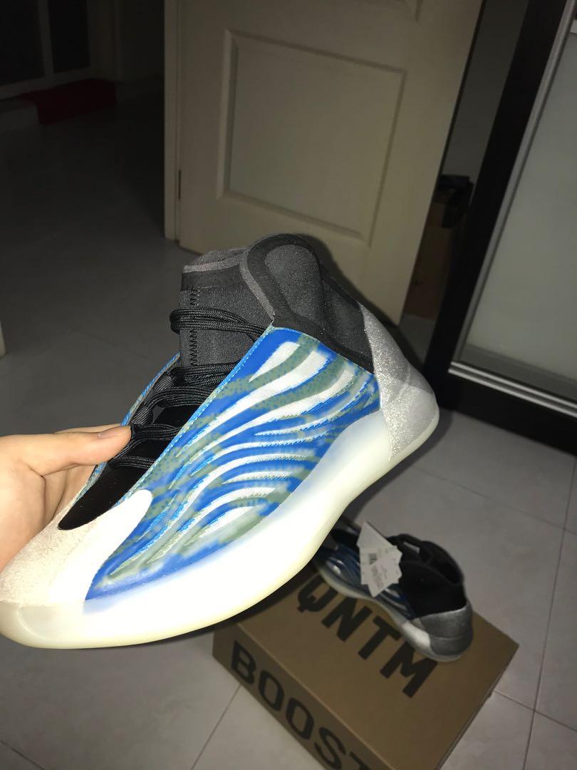 Frozen hotsell blue yeezy