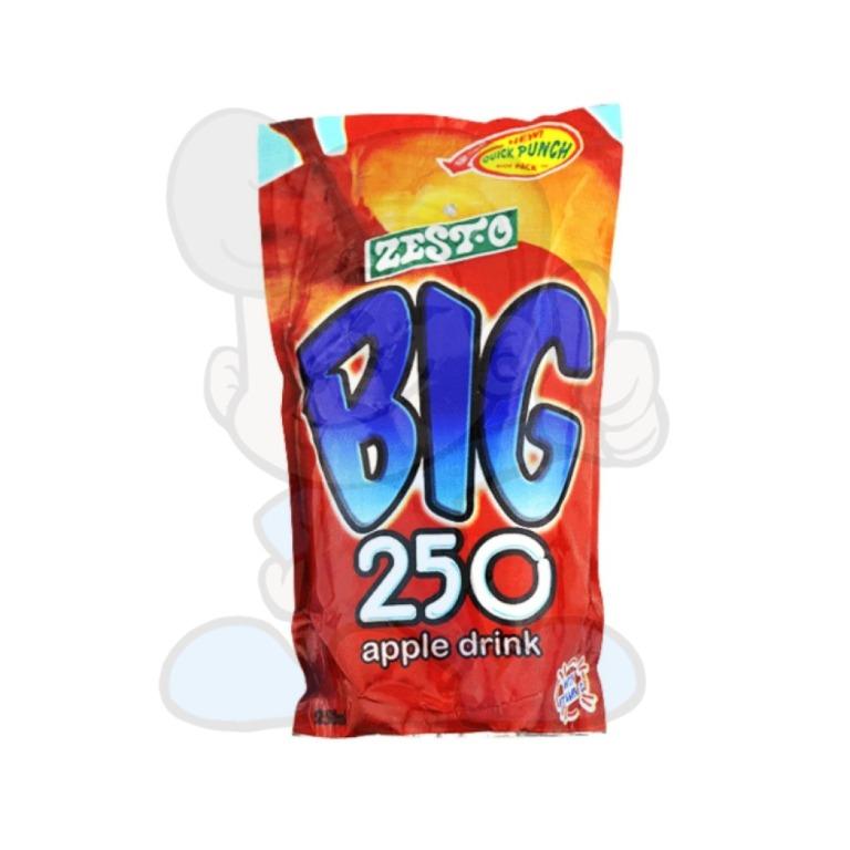 Zest-O Big 250 Juice Drink Apple, Box of 3 (30 x 250ml), Food & Drinks ...