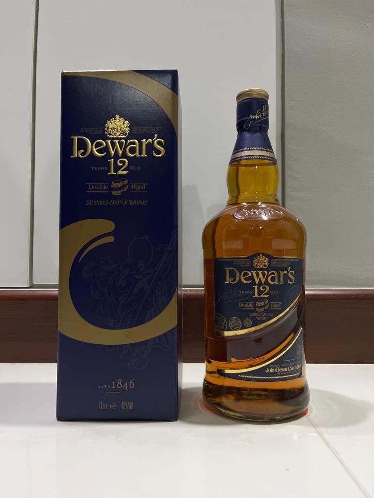 1L Dewar's Blended Scotch Whisky, Food & Drinks, Alcoholic ...