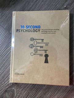 30 Second Psychology by Christian Jarrett