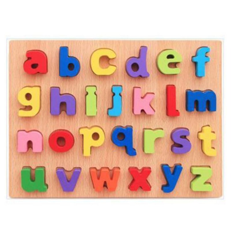 Kids Wood Animals Puzzles Numbers Alphabet Jigsaw Early Learning Education EXU 
