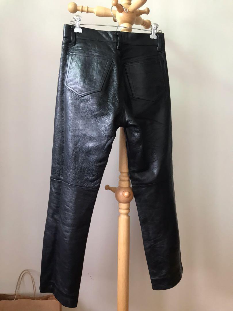 Hugo buscati leather pants store