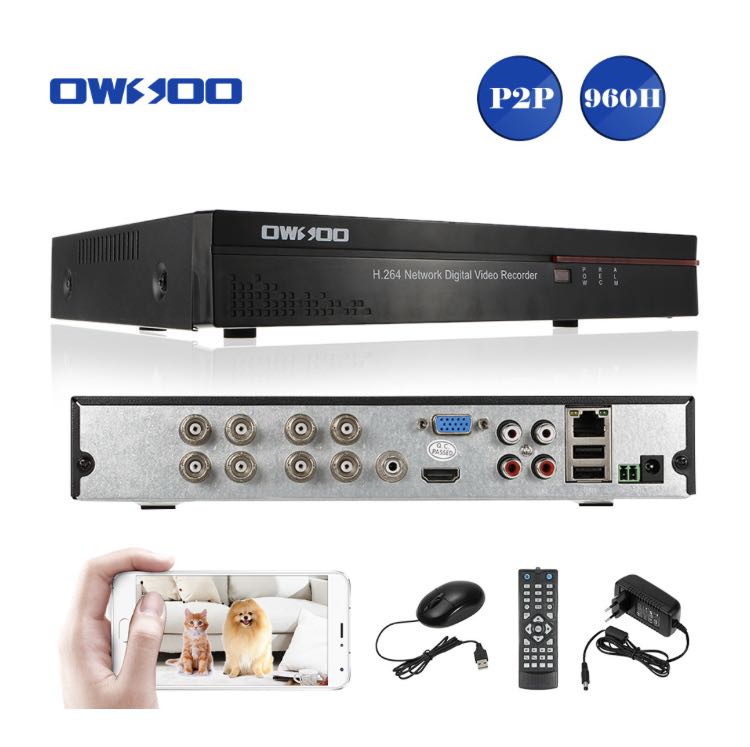 8 Channel CCTV Security Camera DVR Digital Video Recorder, TV & Home Appliances, Other Home ...