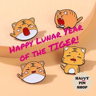 🐯 CNY Tiger Year 2022 Enamel Pins