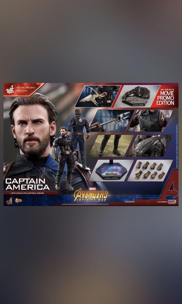 Hottoys MMS481 Infinity War Captain America Hot toys MMS 481