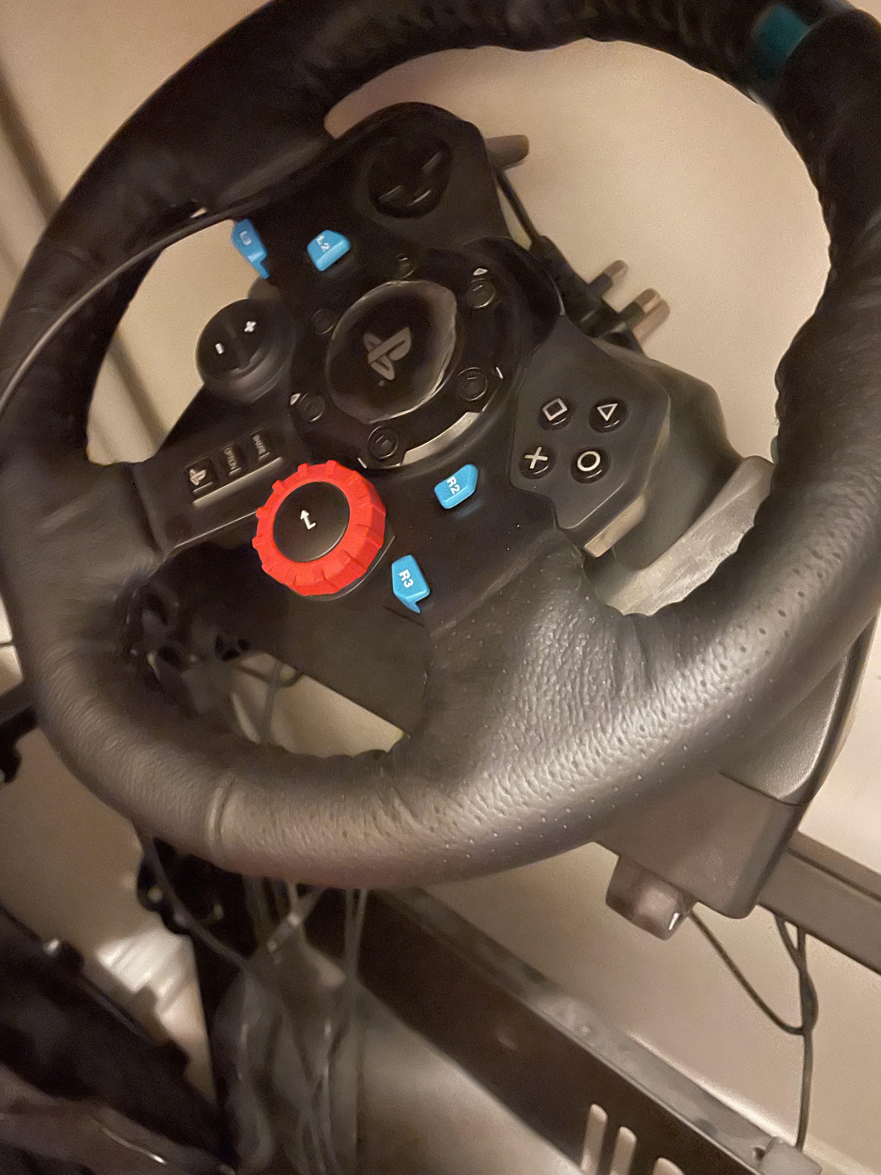 斷捨離 Logitech G29 連手波棍連車架 Ps4 Ps5通用 電子遊戲 遊戲機配件 手掣 Carousell