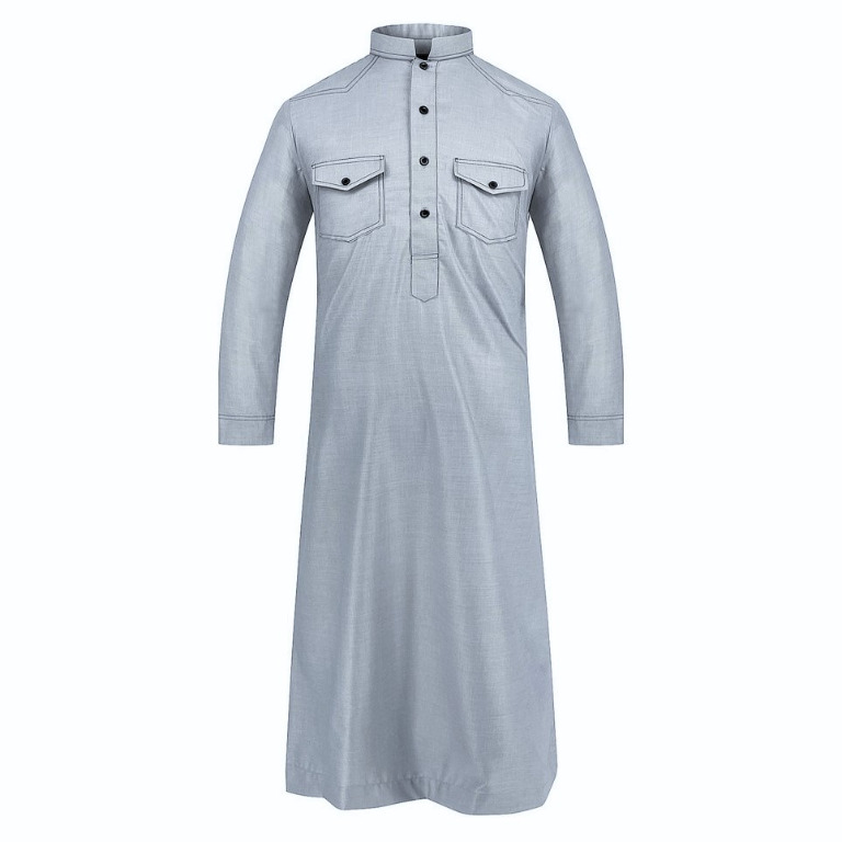 Masafi – Mens Premium Jubah Thobe Tags Baju Melayu Raya Masjid