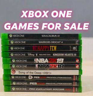  XBOX ONE GAMES FOR SALE STARTS AT 300