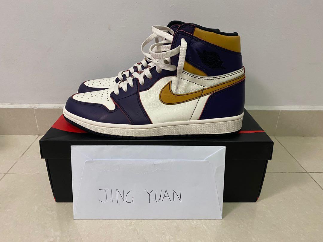Air Jordan 1 LA to Chicago, Men's Fashion, Footwear, Sneakers on Carousell