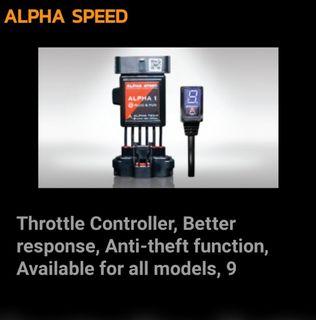 Alpha Speed Throttle Controller