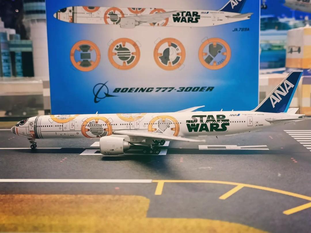 少量現貨］ANA 全日空STAR WARS BB8 波音777-300ER 1:400 1/400 飛機