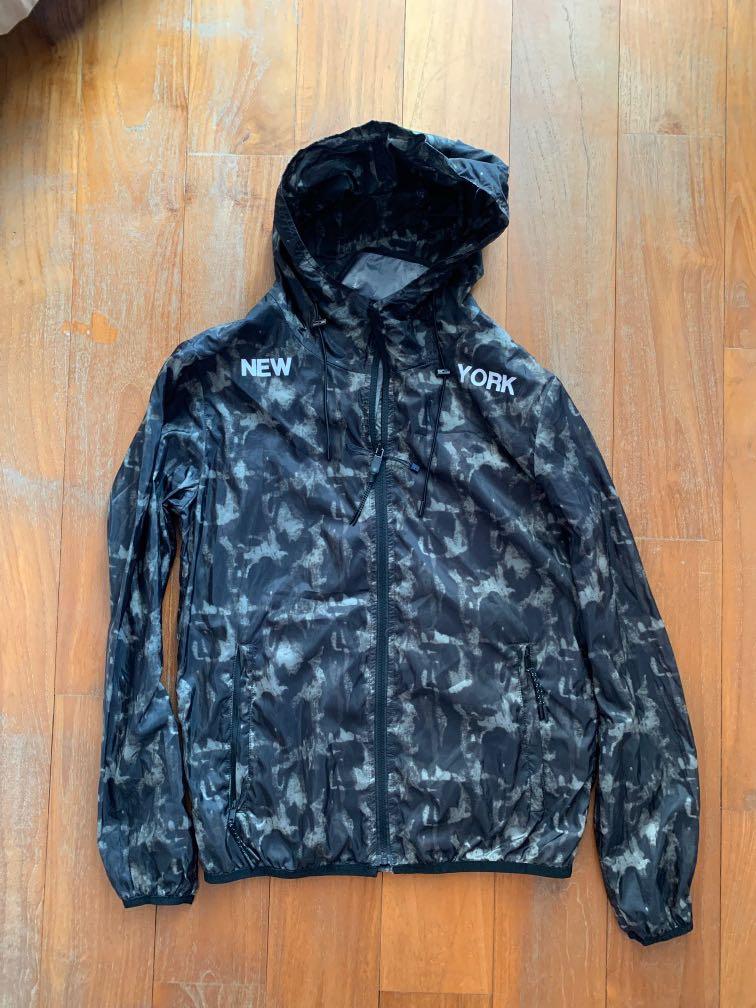 army print windbreaker, Women's Fashion 