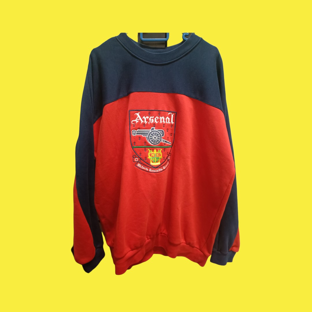 ARSENAL SWEATSHIRT X ADIDAS Men s Fashion Tops Sets Hoodies