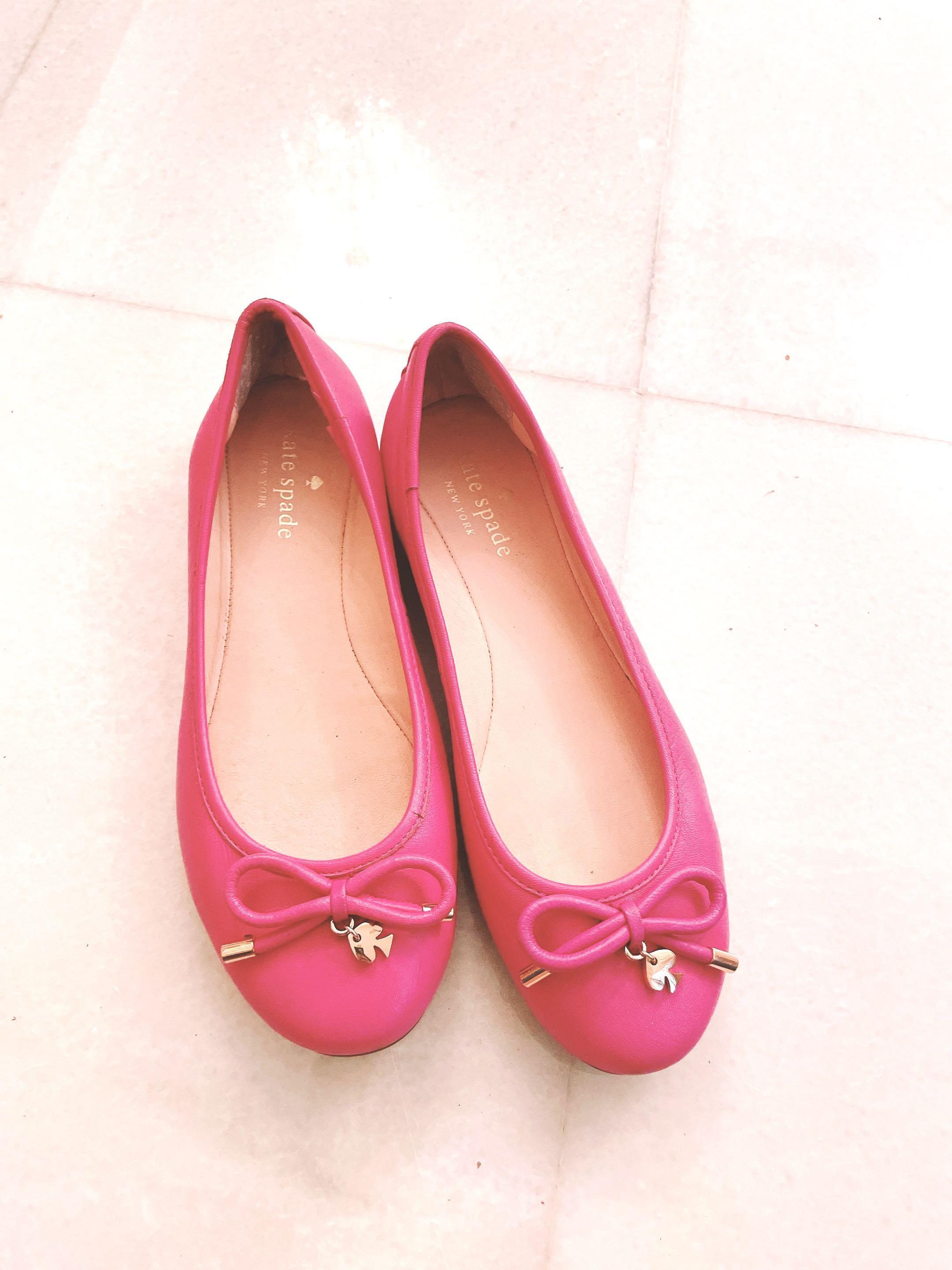 AUTHENTIC KATE SPADE Pink Flats Women Shoe