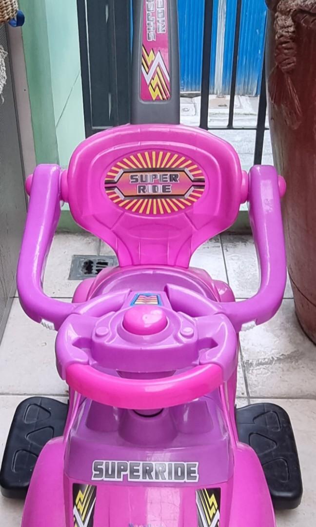 Baby Super ride (Category: Infant Playtime) located in Taguig. Submitted by MCSison (Listing ID 1137357433, Image 2). Description: rfs: outgrown by my baby.