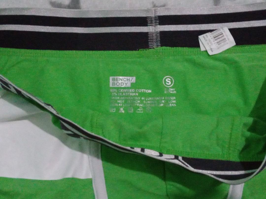 Original Bench Body Underwear Small Size (27-29 Waist), Men's Fashion,  Bottoms, Underwear on Carousell