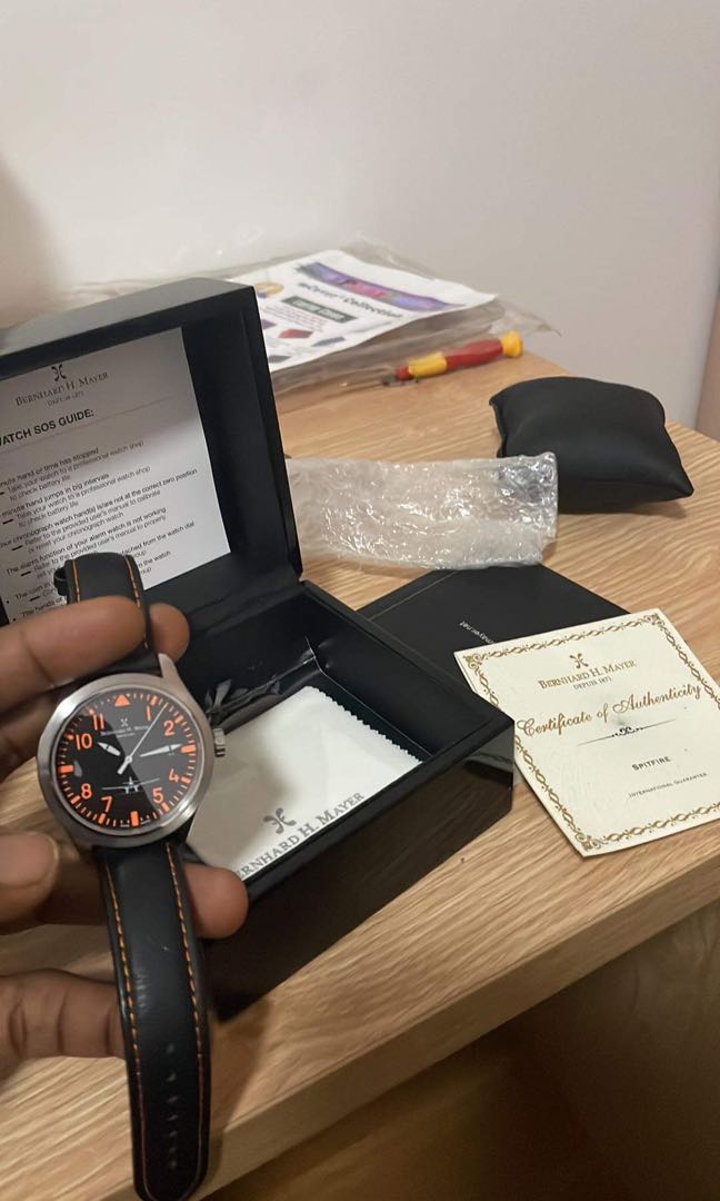 Bernhard h mayer spitfire watch price hot sale