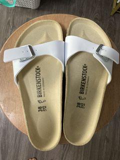 Birkenstock Madrid Birko-flor sandals (white)