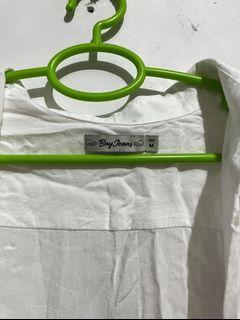 BNY WHITE COTTON BLOUSE (Beach cover-up)
