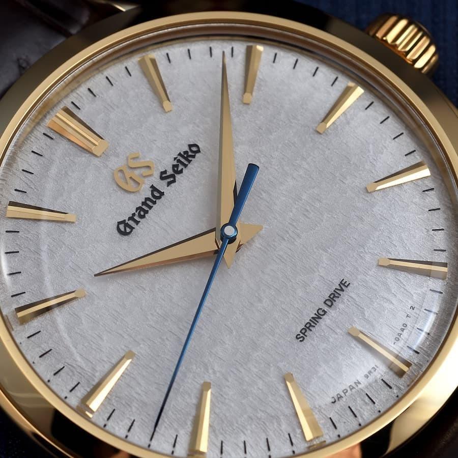 Brand New Grand Seiko Elegance Collection Manual Wind Spring Drive  Snowflake Dial 18K Solid Gold SBGY002, Men's Fashion, Watches &  Accessories, Watches on Carousell