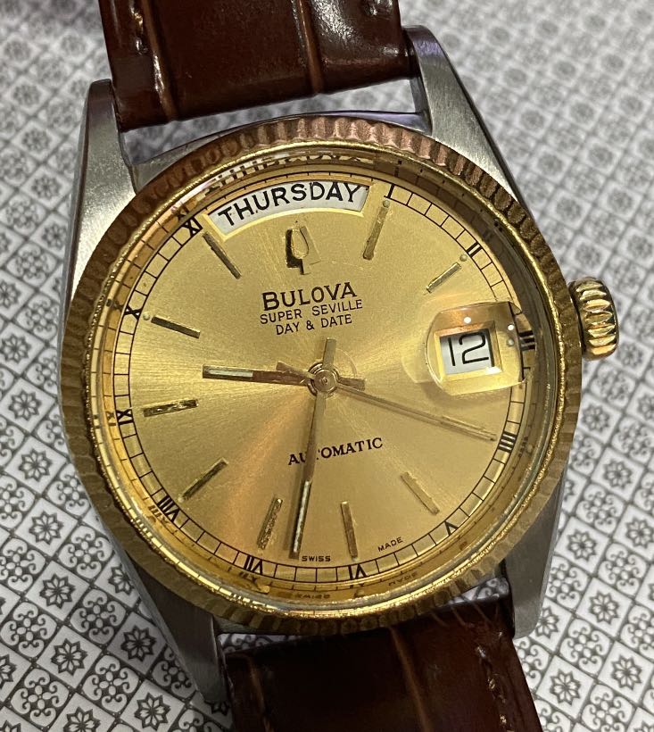 Bulova Super Seville Day Date, Luxury 