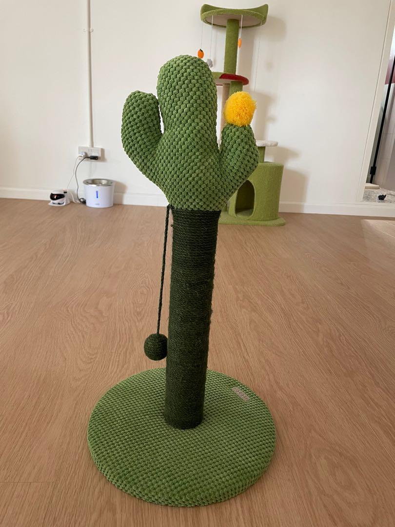Cactus Cat Scratch Post, Pet Supplies, Homes & Other Pet Accessories on
