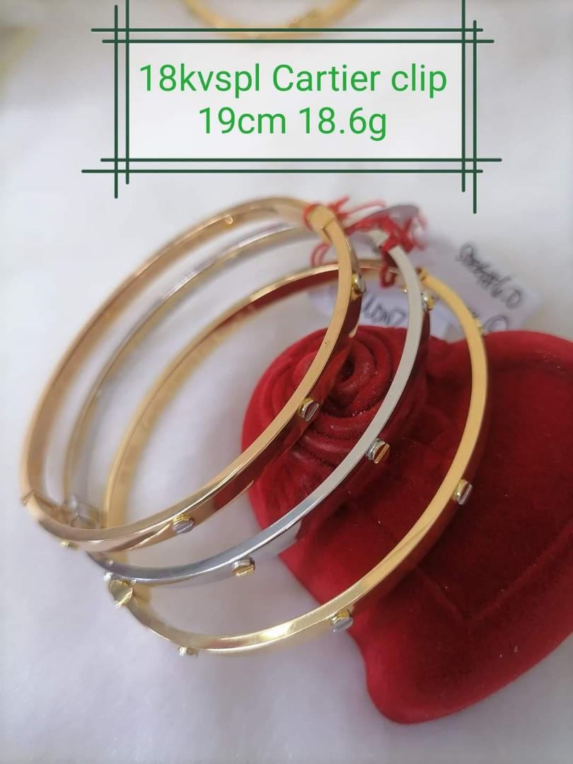 Cartier love bracelet clip lock top