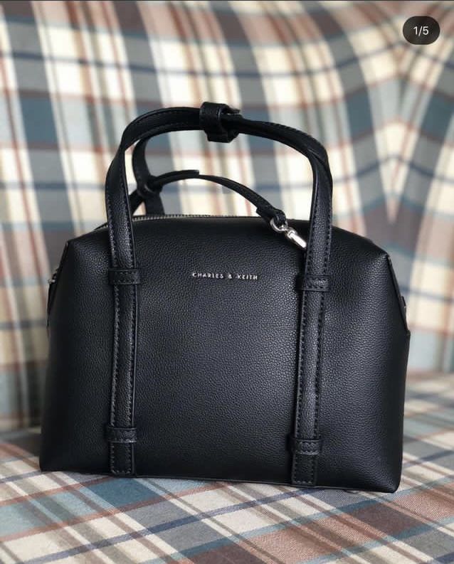 Charles and top keith boston bag