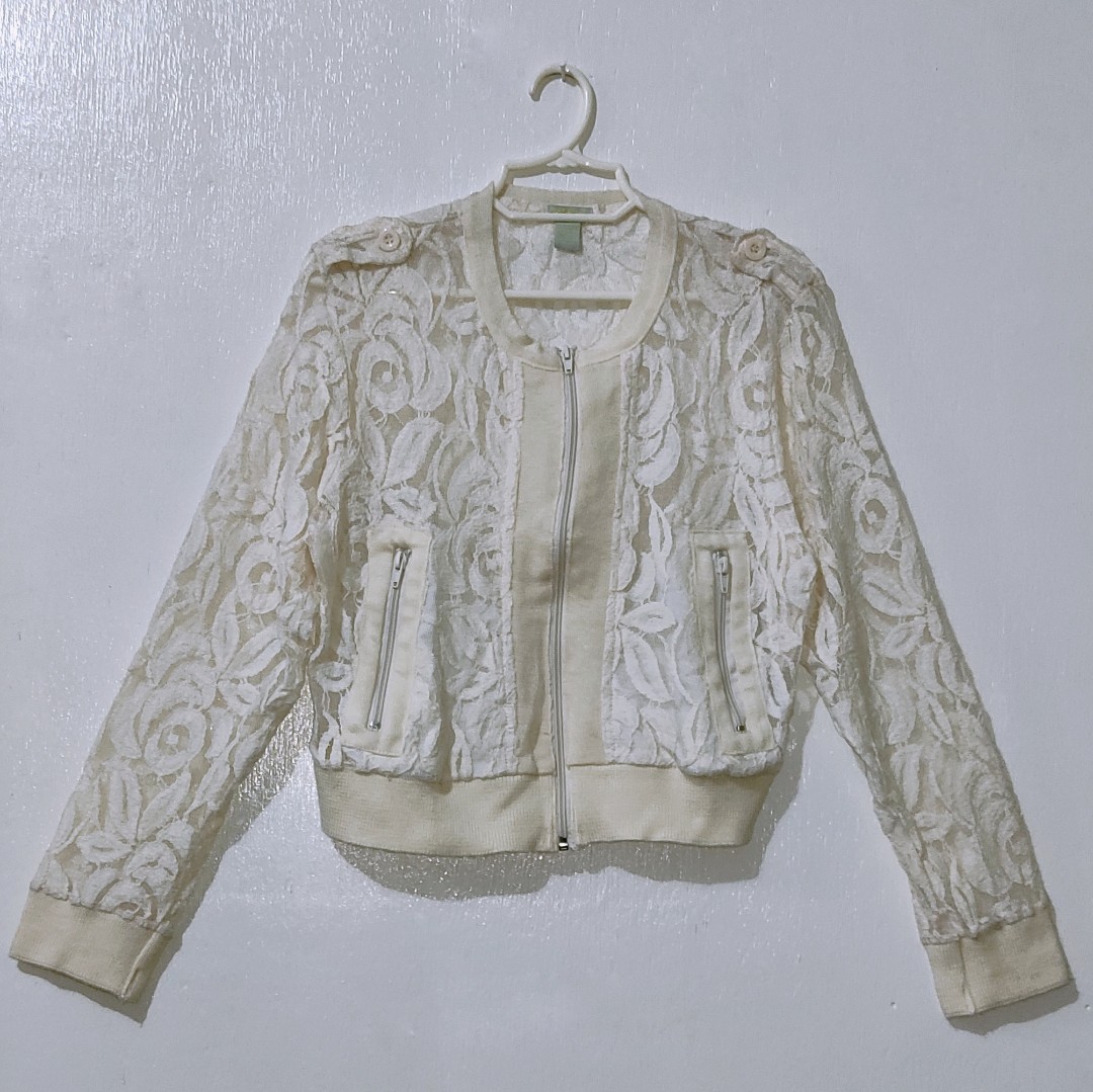 Charlotte russe top bomber jacket