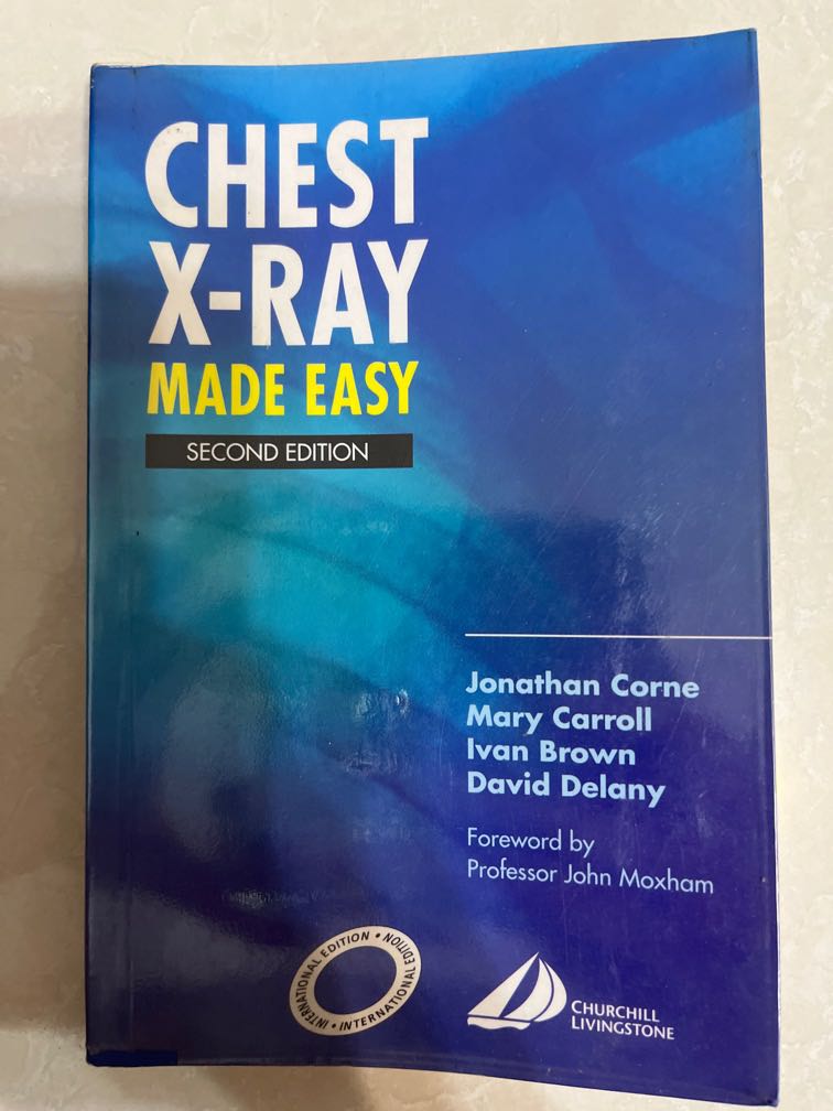 Chest Xray made easy, 興趣及遊戲, 書本 & 文具, 教科書 Carousell