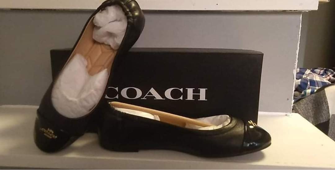 coach bonnie ballet flats