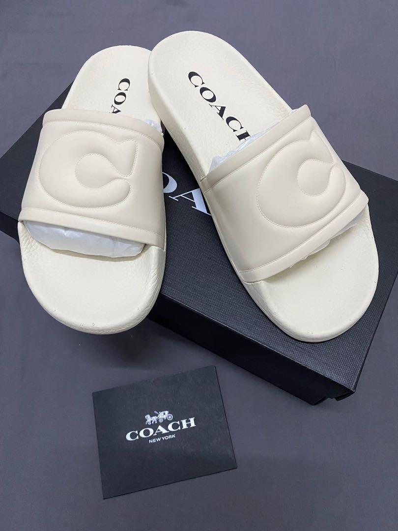 Coach Ulla Rubber Slide, Women's Fashion, Footwear, Flipflops and Slides on  Carousell