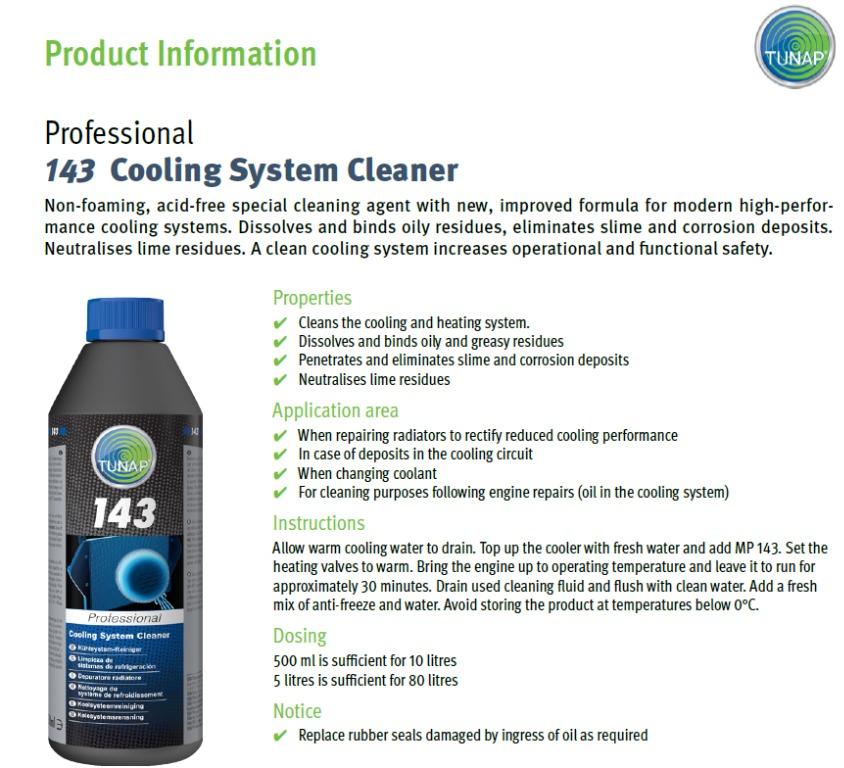 Coolant Cleaner - Clean & Cool Engine, Car Accessories, Car Workshops ...