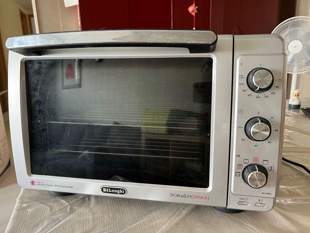 De'Longhi EO32852 Electric Oven FORNETTO 2200W 32L Black, TV \u0026 Home  Appliances, Kitchen Appliances, Ovens \u0026 Toasters on Carousell