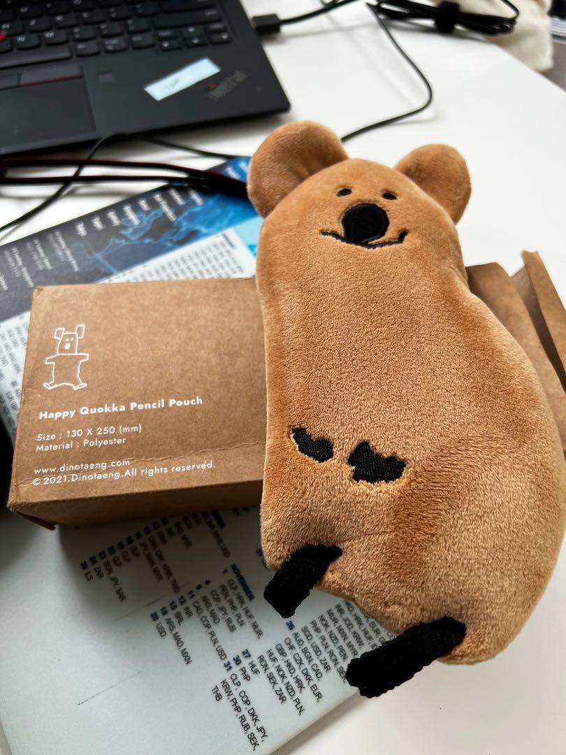 Dinodaeng柿子椒熊筆袋, 興趣及遊戲, 玩具& 遊戲類- Carousell