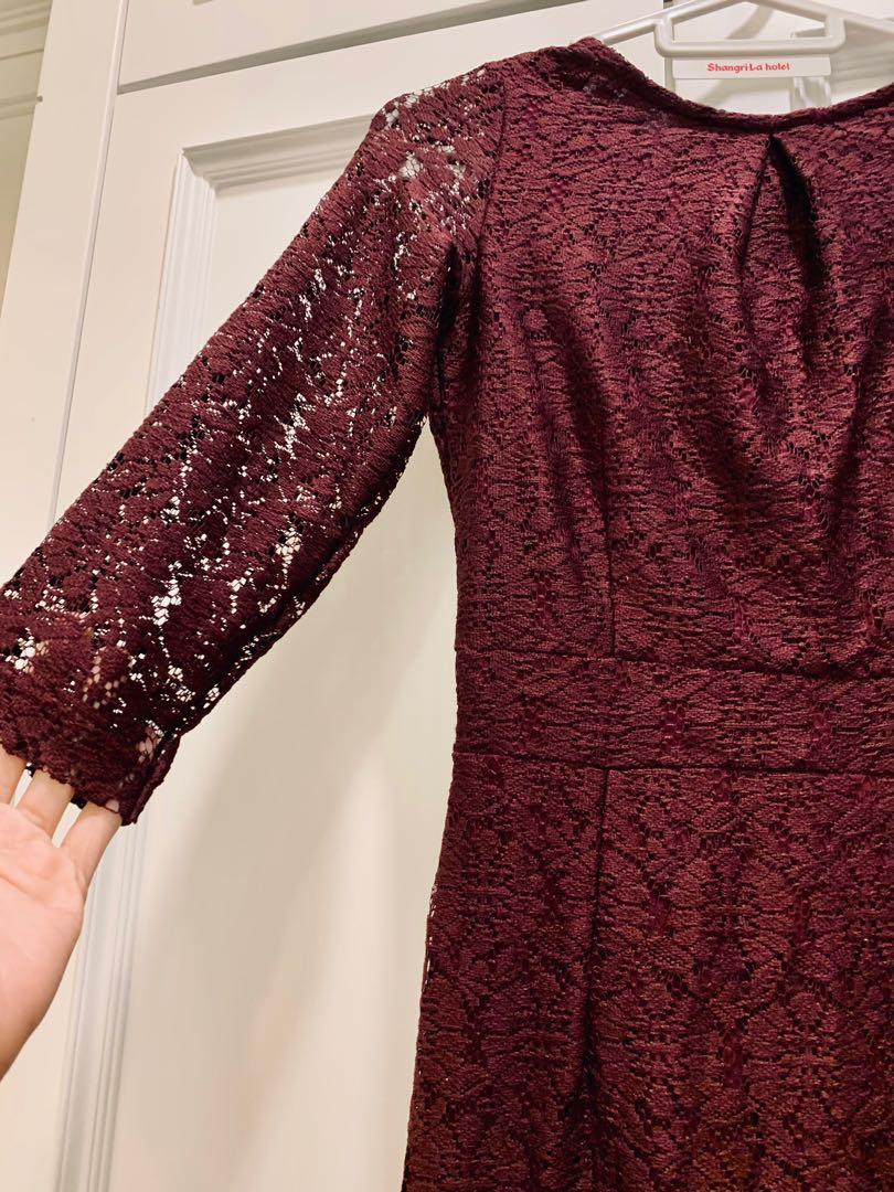 Burgundy dress dorothy perkins online