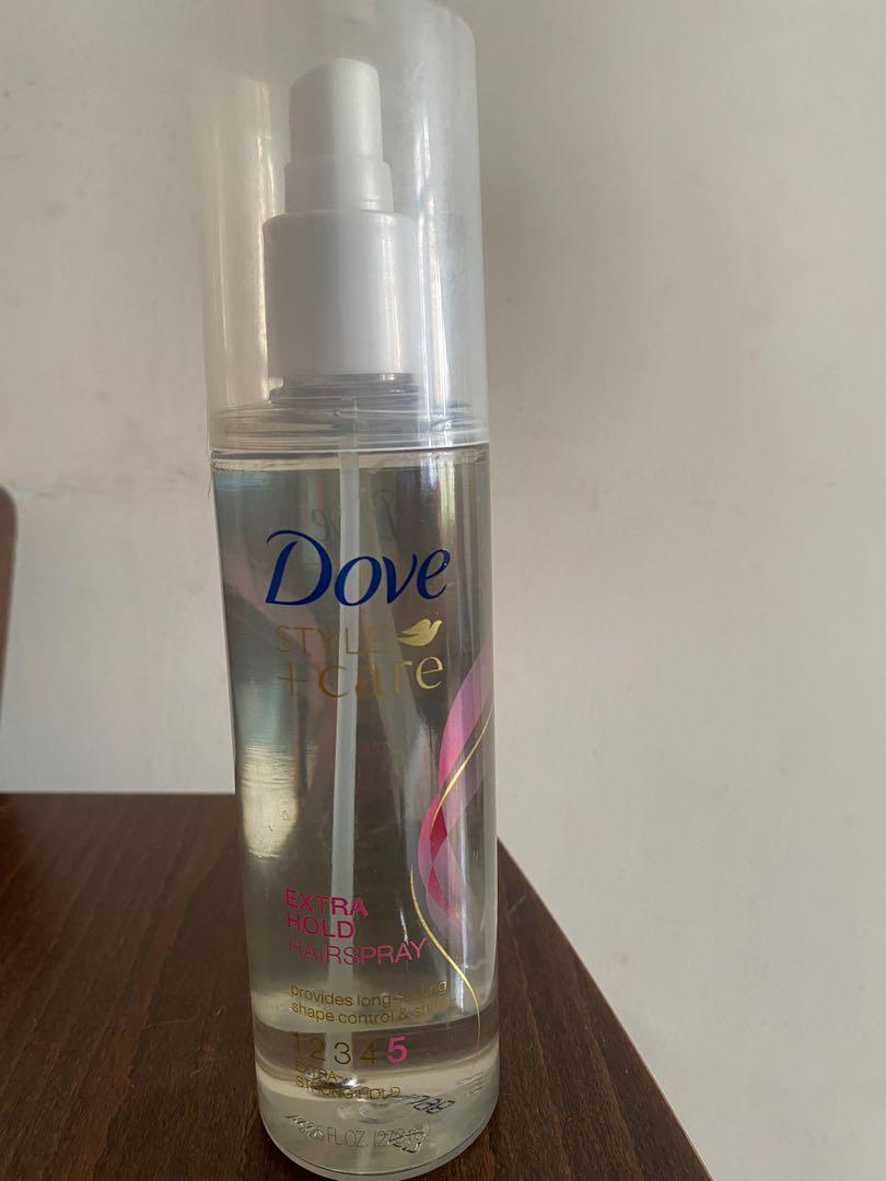 Dove Extra Hold Non-Aerosol Hairspray, Beauty & Personal Care, Hair on  Carousell