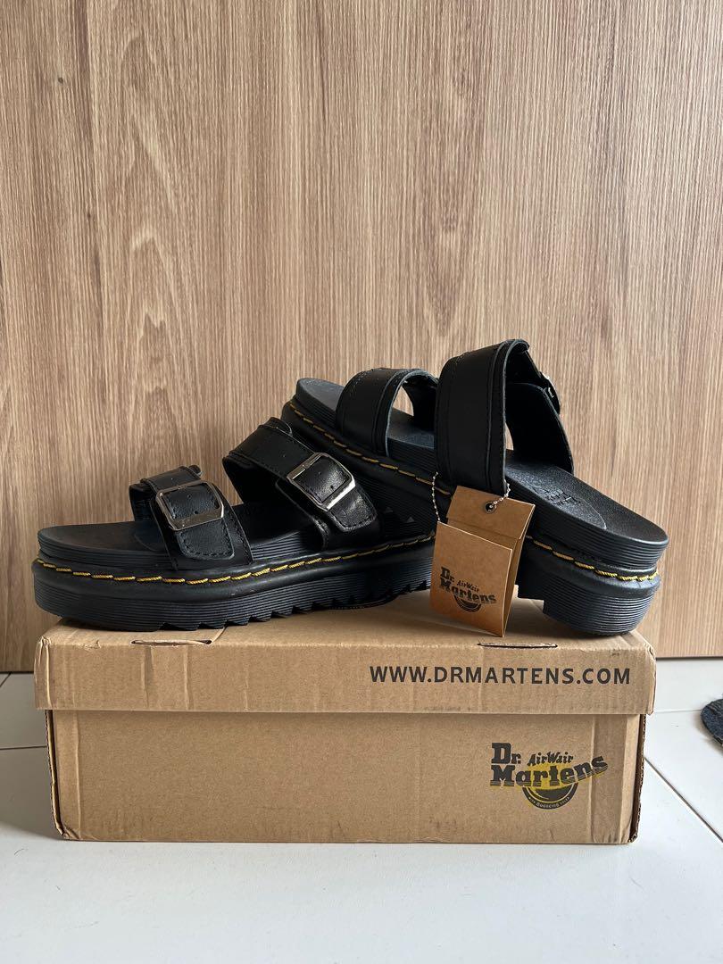 Dr. Martens Buckle Slide Sandals Women s Fashion Footwear