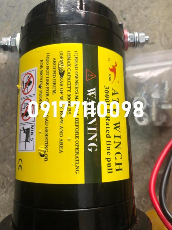 Electric Car Winch (Category: Construction Tools & Equipment) located in Manila. Submitted by joeyroque09 (Listing ID 1137370198, Image 2). Description: For more information and fast transactions, contact 09177110098. __________ Location: Mayhaligue St. Abad Santos Manila Waze: Takezo Industrial Supply (Landmark: Uno High School) 126 Medicion 2B Imus Cavite Waze: Takezo Industrial Supply (Landmark: Sea Oil).