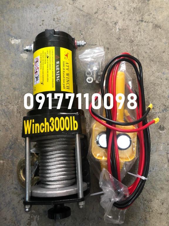 Electric Car Winch (Category: Construction Tools & Equipment) located in Manila. Submitted by joeyroque09 (Listing ID 1137370198, Image 3). Description: For more information and fast transactions, contact 09177110098. __________ Location: Mayhaligue St. Abad Santos Manila Waze: Takezo Industrial Supply (Landmark: Uno High School) 126 Medicion 2B Imus Cavite Waze: Takezo Industrial Supply (Landmark: Sea Oil).
