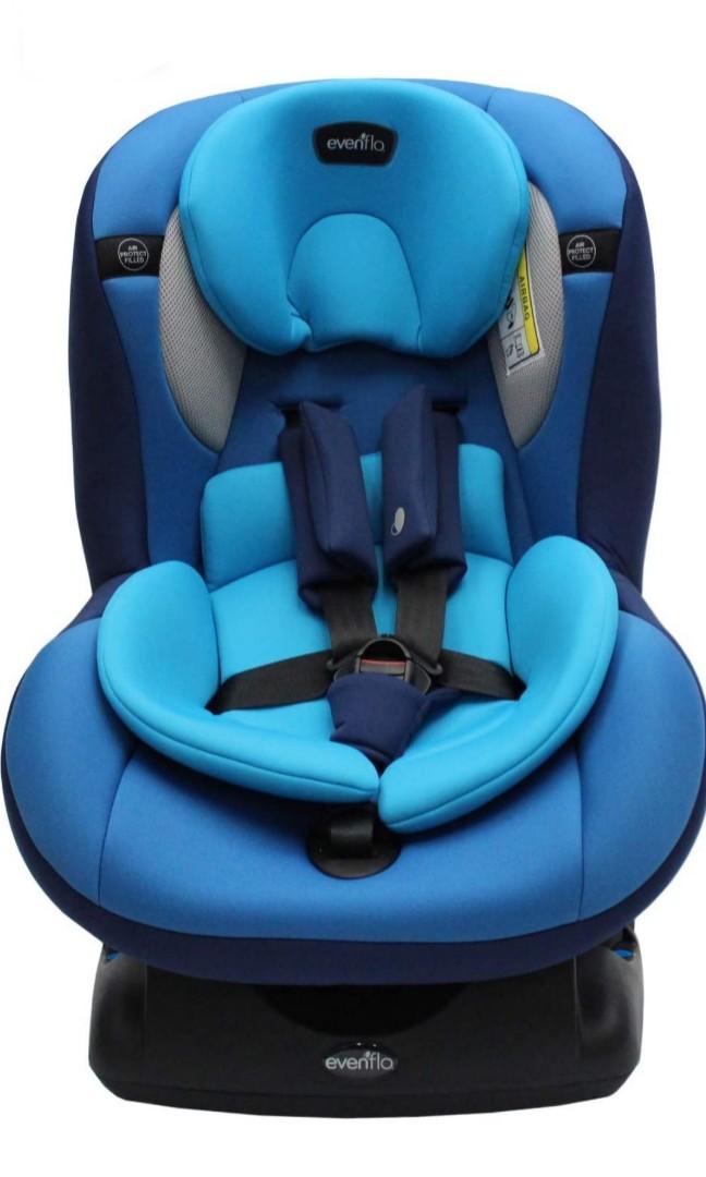 Evenflo Andes Carseat Blue Babies Kids Going Out Car Seats