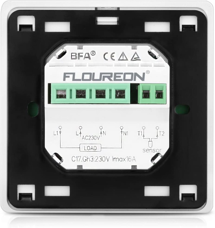 FLOUREON C17. GH3 Programmable Thermal Controller with LCD Display ...
