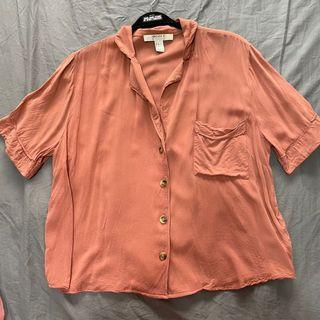 Forever 21 Contemporary Blush Top